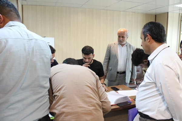 بازدید رئیس دانشگاه فرهنگیان استان بوشهر از روند ثبت نام حضوری نودانشجومعلمان دانشگاه 7