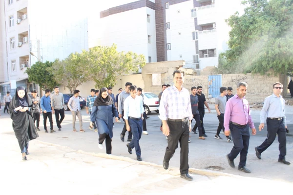 در ساحل شهر بوشهر؛
برگزاری همایش سراسری پیاده روی فرصت مهر دانشجومعلمان و کارکنان پردیس علامه طباطبایی  2