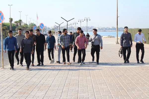 در ساحل شهر بوشهر؛
برگزاری همایش سراسری پیاده روی فرصت مهر دانشجومعلمان و کارکنان پردیس علامه طباطبایی  3