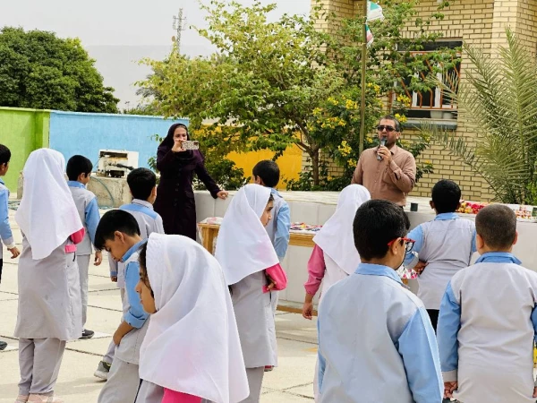 برگزاری زنگ ورزش توسط دانشجومعلمان بوشهری در روستای گلکی تنگستان 5