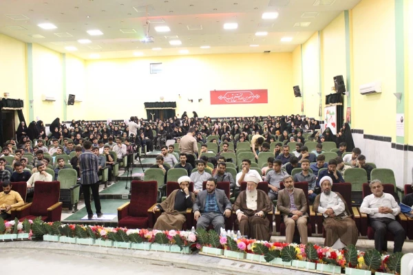 با حضور رئیس مجمع علمای مسلمان لبنان؛
همایش منجی وحدت اسلامی نابودی صهیون در دانشگاه فرهنگیان استان بوشهر برگزار شد 7