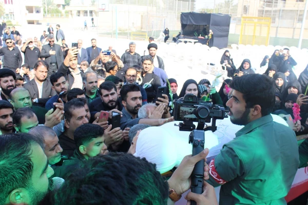 در دانشگاه فرهنگیان استان بوشهر؛
پیکر پاک شهید 17 ساله خوشنام دفاع مقدس تشییع و تدفین شد 2