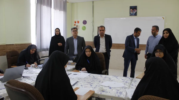 بازدیدمدیرکل آموزش و پرورش استان بوشهر از حوزه های ارزیابی تکمیلی دانشگاه فرهنگیان 5