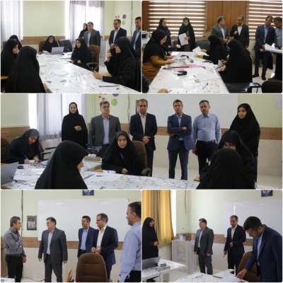 بازدیدمدیرکل آموزش و پرورش استان بوشهر از حوزه های ارزیابی تکمیلی دانشگاه فرهنگیان 6