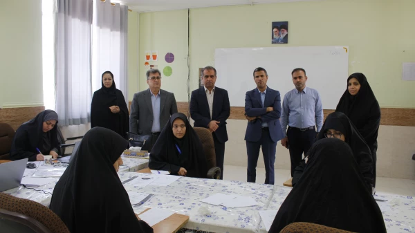 بازدیدمدیرکل آموزش و پرورش استان بوشهر از حوزه های ارزیابی تکمیلی دانشگاه فرهنگیان 7