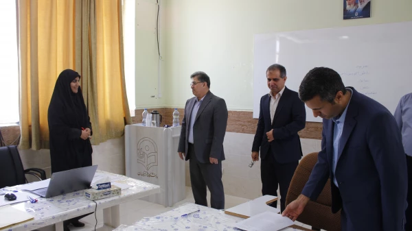 بازدیدمدیرکل آموزش و پرورش استان بوشهر از حوزه های ارزیابی تکمیلی دانشگاه فرهنگیان 3