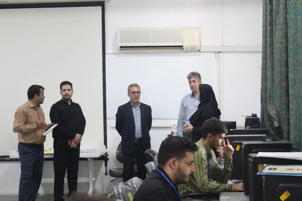 بازدید مدیر منابع انسانی و امور اداری اداره کل آموزش و پرورش استان بوشهر از حوزه های ارزیابی تکمیلی داوطلبان بدو ورود به دانشگاه فرهنگیان 3