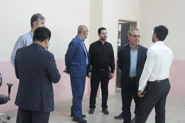 بازدید مدیر منابع انسانی و امور اداری اداره کل آموزش و پرورش استان بوشهر از حوزه های ارزیابی تکمیلی داوطلبان بدو ورود به دانشگاه فرهنگیان 10
