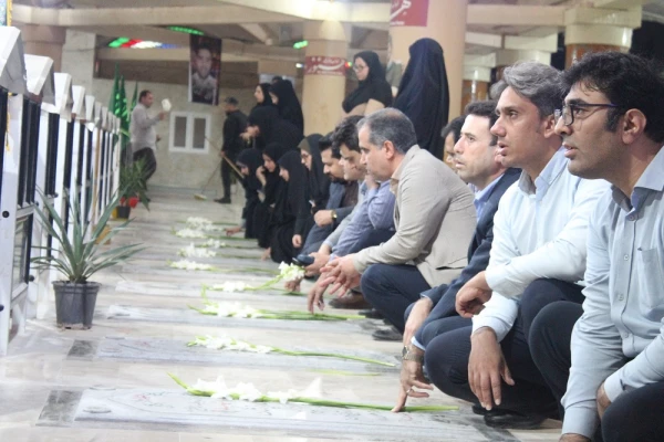 به مناسبت آغاز هفته دفاع مقدس؛
برگزاری آئین تجدید میثاق دانشگاهیان دانشگاه فرهنگیان استان بوشهر با شهدا 4