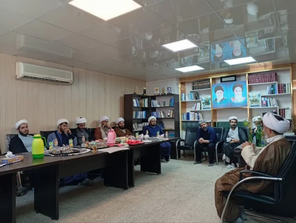 برگزاری نشست مسئول نهاد رهبری دانشگاه فرهنگیان استان بوشهر با مبلغین و ائمه جماعات دانشگاه 2