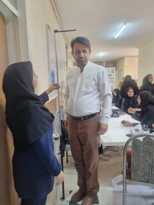 برپایی ایستگاه سلامت جسم و روان در پردیس بنت الهدی صدر بوشهر 4