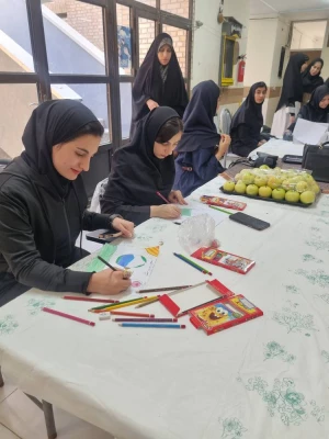 برپایی ایستگاه سلامت جسم و روان در پردیس بنت الهدی صدر بوشهر 12