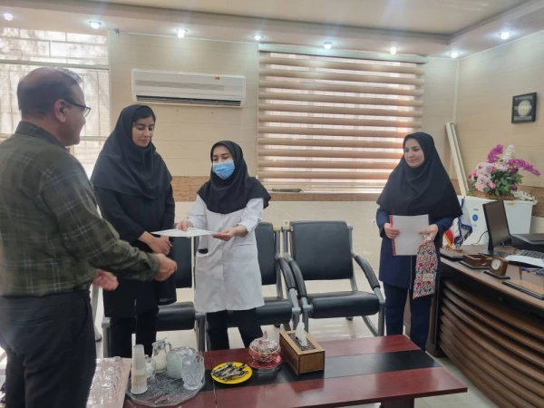 برپایی ایستگاه سلامت جسم و روان در پردیس بنت الهدی صدر بوشهر 25