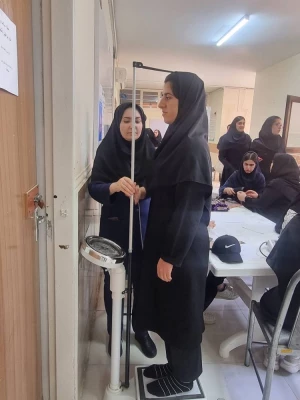 برپایی ایستگاه سلامت جسم و روان در پردیس بنت الهدی صدر بوشهر 22