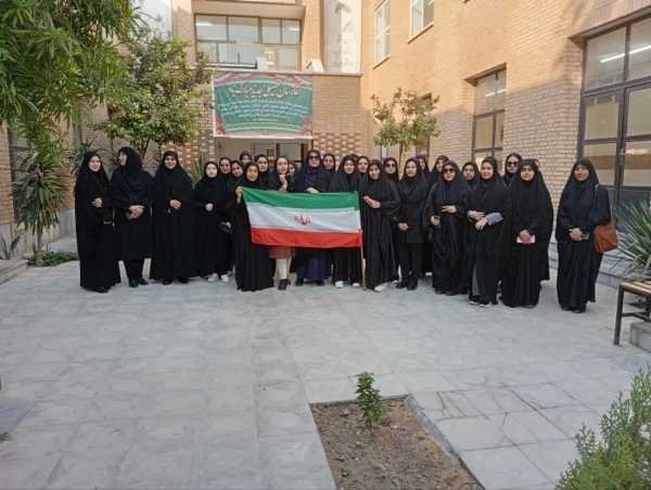 حضور پر شور دانشگاهیان دانشگاه فرهنگیان استان بوشهر در راهپیمایی 13 آبان ماه 4