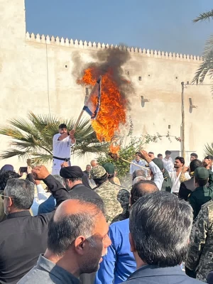 حضور پر شور دانشگاهیان دانشگاه فرهنگیان استان بوشهر در راهپیمایی 13 آبان ماه 15